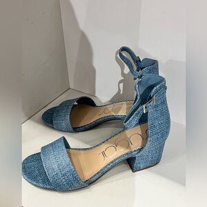 Sugar Denim heels